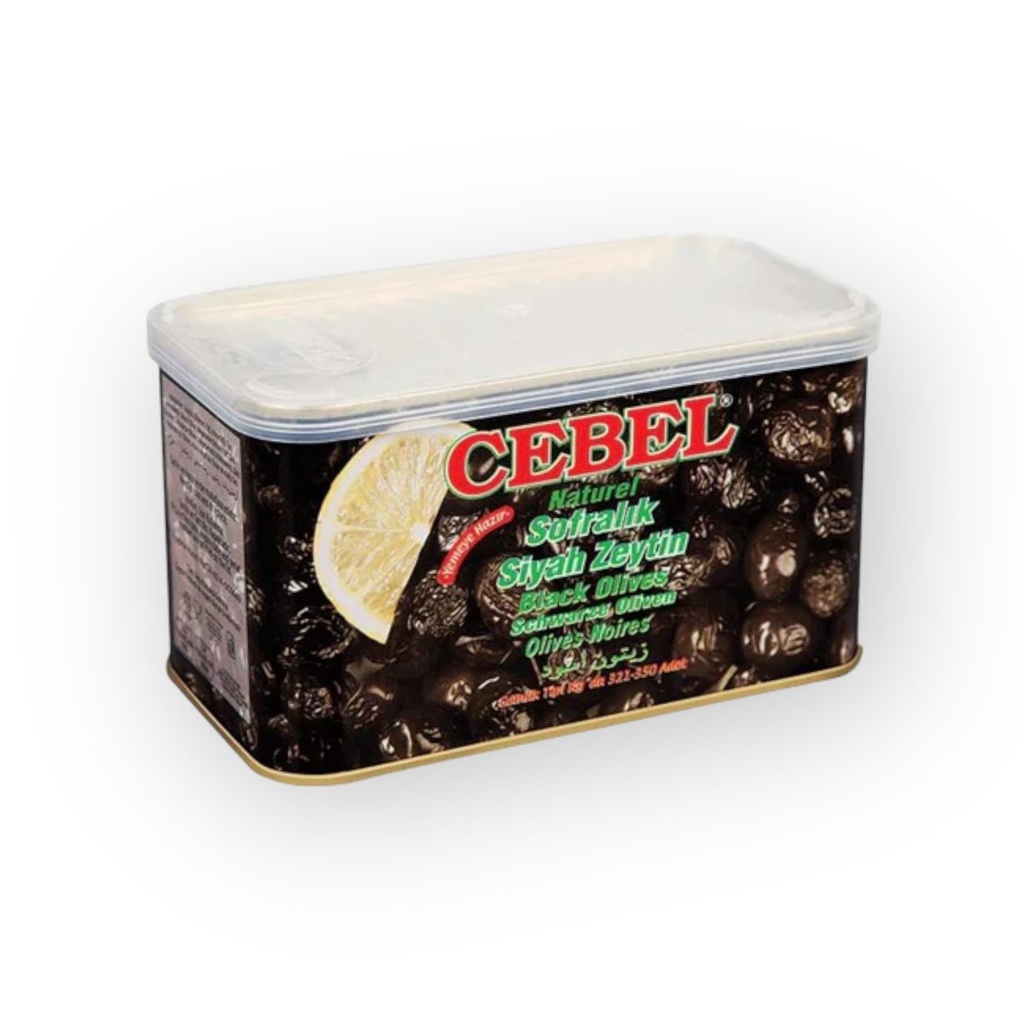 CEBEL BLACK OLIVES 750G