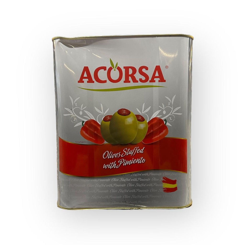 Acorsa Spain Green Olives Stuffed Pepper 5KG