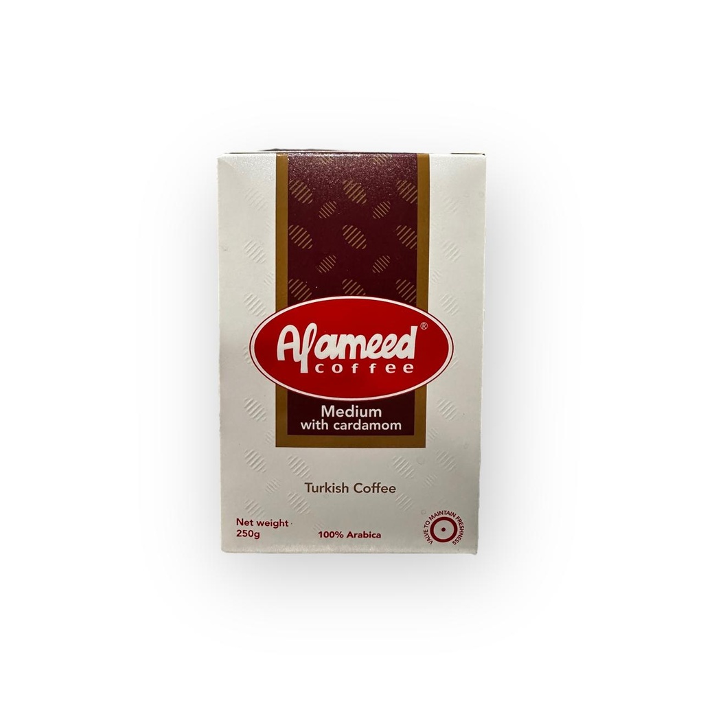 Ameed Coffee Medium with Cardamom 250g 20pcs