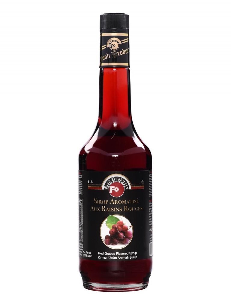 Red Grape Syrup 700ml 6pcs