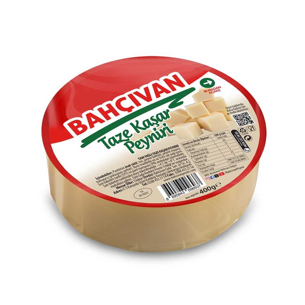 BAHCIVAN KASHKAVAL CHEESE 350G