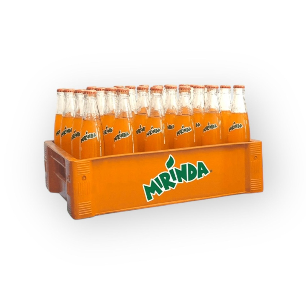 Mirinda Orange Glass Bottle 250ml 24pcs