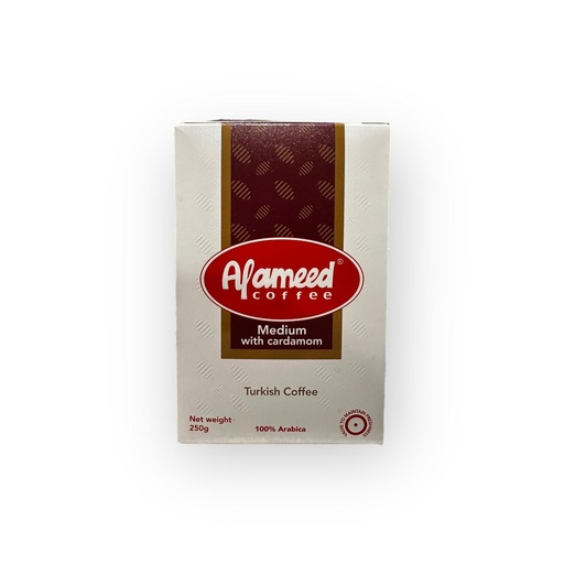 Ameed Coffee Medium with Cardamom 250g 20pcs