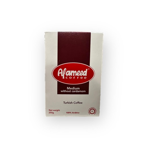 Ameed Coffee Medium without Cardamom 250g 20pcs