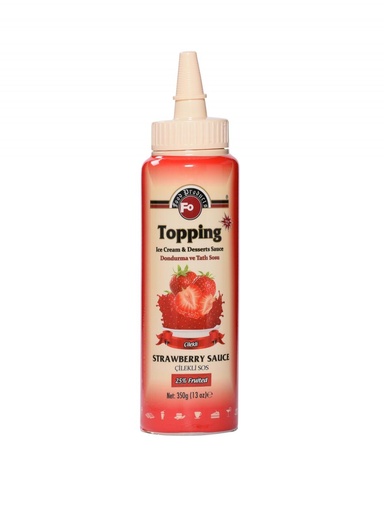 Topping Strawberry Sauce 350g