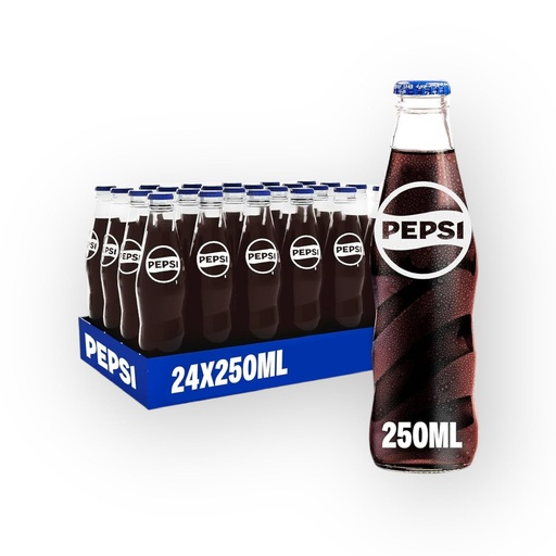 Pepsi Glass 250ml 24pcs