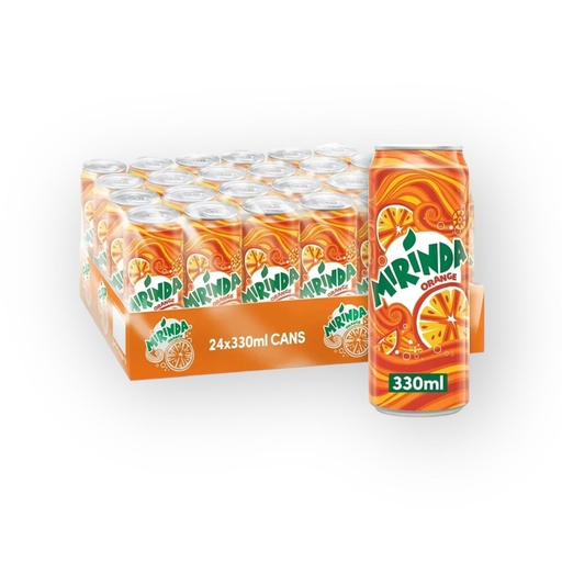 Mirinda Orange 330ml 24pcs